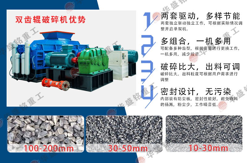 使用双齿辊破碎机破碎石灰石，其产能受哪些因素影响？
